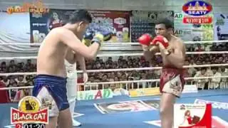 khmer Boxing Long Sophy VS Thai, SeaTV 25/12/2016