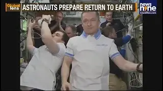 NASA&rsquo;s Jonny Kim Begins Return to Earth After 245 Days on ISS | Soyuz MS-27 | News9
