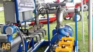 Pre-assembled fluid fertilizer handling system