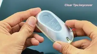 How to fit Key cover Compatible with Mercedes Benz S-Class G-Class E-Class 2022 Onwards 3b Smart Key