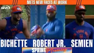 New Mets faces Luis Robert Jr., Bo Bichette and Marcus Semien putting in defensive work down in PSL