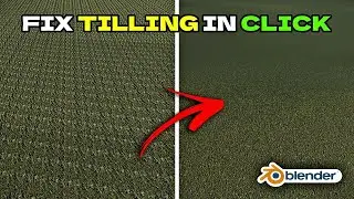 Fix Texture Tiling in ONE Click in Blender🌿 &ndash; (NO CLICKBAIT)