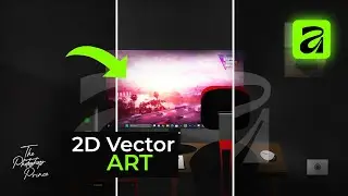 2D Vector Art Design in Affinity By Canva | Animation 