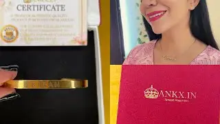 Affordable Best Gifts Options In India Online | Ankx | Custom Name Bracelet And Necklace
