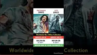 Pathaan Vs LEO Movie 6 Day Comparison || Box Office Collection #shorts #gader2 #jawan #dunki #leo
