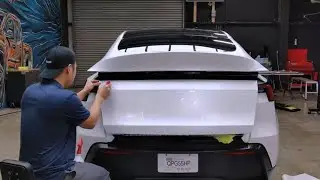 Model Y Standard 2026+ Trunk Lower Liftgate DIY PPF - Complete Install Guide