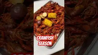Crawfish Season!  #crawfish #seafood #seafoodboil #food #cooking #love #youtube #youtubeshorts