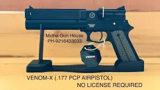 VALOROUS SPORTS VENOM-X .177 PCP AIRPISTOL TEST FIRE /ACCURACY /UNBOXING #nolicenserequired #concert