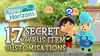 Animal Crossing New Horizons: 17 SECRET CYRUS ITEMS (Update Details You Should Know)