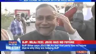 BJP claim: In touch with 50 JDU MLAs