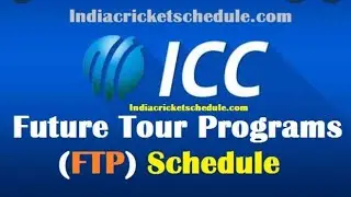 icc (FTP) men's ftp 2023 to 2027 and  India ftp 2023 to 2027
