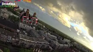 THE FLYER 80 METER ON-RIDE HD POV - MEGA KERMIS UDEN 2017