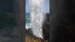Hummanaya Blow Hole | Kudawella | blow hole | Sri Lanka| one of the biggest in the world | rainbow 🌈