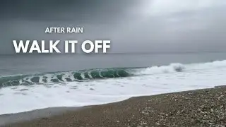 Rain After the Storm 🌧️ Peaceful Beach Walk for Nervous System Reset
