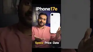iPhone 17e 😱 Itna Sasta?! Full Specs + Price Leak #technewshindi #appleiphone #iphone17e