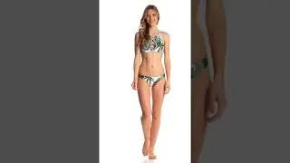 Stone Fox Swim Monster Fruit Iver Halter Bikini Top | SwimOutlet.com