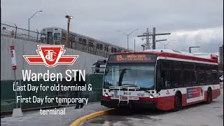 TTC Warden STN old Bus Terminal & Temporary Bus Terminal. (Bus Compilation)