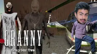 Helicopter Escape From Granny Chapter 2 || Horror gameplay video 👻👻👌 || Jitu Gamerz