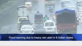 Flood warning due to heavy rain alert in 8 Indian states