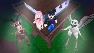 🔦ПРЯЧЕМСЯ НА БАШНЕ 99 НОЧЕЙ В ЛЕСУ В РОБЛОКС! ROBLOX
