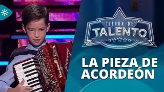 Tierra de talento | Manuel Vargas maravilla con la pieza de acordeón más difícil que suena en...
