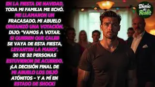 Toda mi familia votó para que me fuera de la cena de Navidad, pero lo que hizo el abuelo después los