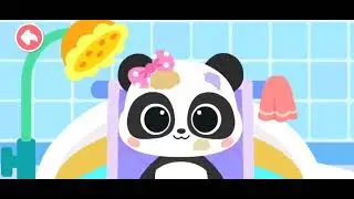 Baby Panda - || Taking a Bath