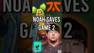 ⚡FNC⚡ NOAH GOES UNLEASHED! Quadra Kill Saves the Game! | LEC Comeback King #lec #leagueoflegends