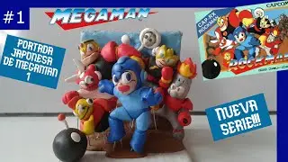 MEGAMAN CLASICO INAUGURA UNA NUEVA SERIE | Portada de Megaman 1 en PLASTILINA | Ramecol| #megaman