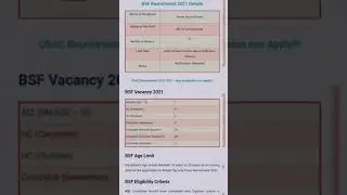BSF Recruitment 2021 OUT &ndash; 72 Vacancies- Apply Online, how to apply & basic information