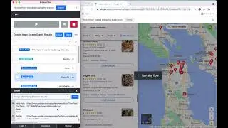 Browserflow - Google Maps Scrape Search Results