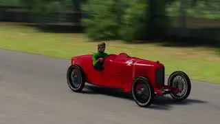 INTENSE BATTLE BETWEEN A 1923 FIAT 805 205 AND A BUGATTI TYPE 32 TANK DE TOURS [ASSETTO CORSA]
