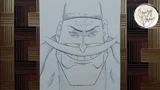 How to Draw whitebeard | One Piece Drawing Step by Step #CrazyDraw #whitebeard 