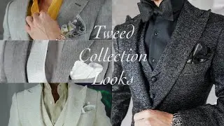 Unique Tweed Suit Collection For Men | Bespoke Menswear Daily | Sebastian Cruz Couture