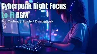 Neon Desk Focus Lo-Fi &mdash; Ambient Beats for Deep Night Coding