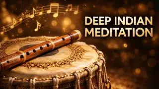 Deep Indian Meditation Music 🌿 Flute, Sitar & Inner Peace