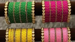 party wear bangles set design || latest bangle design #shortvideo