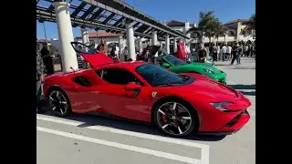 Звук громче! Гибридный гиперкар Ferrari SF90 Stradale #спорткар #роскошныйавтомобиль #суперкары #...