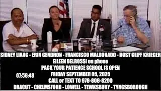 HOST CLIFF KRIEGER - EILEEN DELROSSI - ERIN GENDRON - FRANCISCO MALDONADO - SIDNEY LIANG