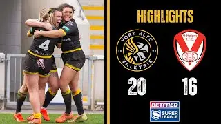 HIGHLIGHTS | York Valkyrie 20-16 St Helens | Betfred Women's Super League Round One