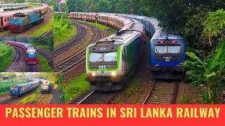 Trainspotting between Maradana and Colombo Fort Railway Line | Sri Lanka Railway 2025