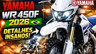 🔥 Yamaha WR 450F 2026 🔥 UHD Close-Up That Shows Pure Off-Road Power