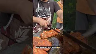 Most Unique Bun Tikki in Amritsar😳😋|| Indian Street Food