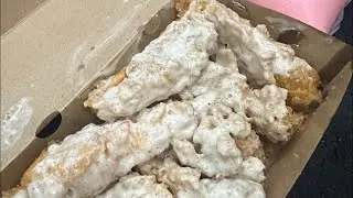 Makan Pisang Crispy Tiramisu 🍌🍼🍮🤤😍🔥