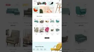 Beautiful Responsive E-commerce Furniture Website Design