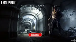 Battlefield 1 Gameplay | Fort De Vaux_Conquest | Peroni 1908 unlocked | 12 - 14
