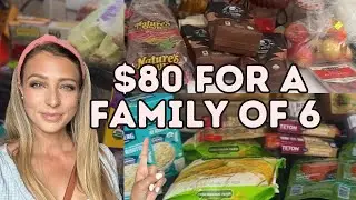 Бюджетный поход за продуктами для семьи из 6 человек