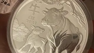 Talking about investing in metals + 1 kilo year of the ox coin 2021 and the stock market #BNGO