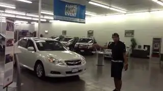 Colt at Randall Noe Subaru in indoor showroom Terrell