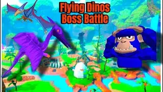 The FLYING DINO BOSS BATTLE In UG is CRAZY&hellip;